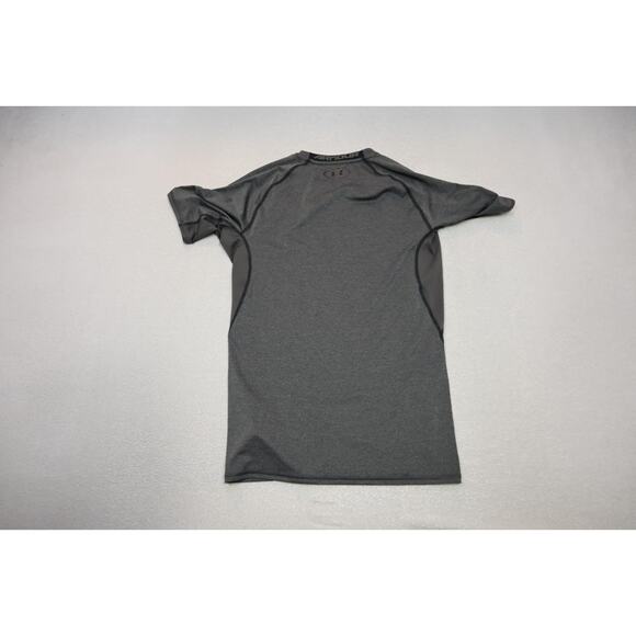 Under Armour Compression Gym Shirt Short Sleeve Athletic Gray Mens Sz Large NWT - Picture 8 of 9